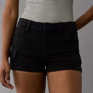 American Eagle Super Stretch Women's Black Shorts